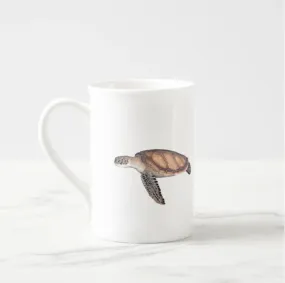 Green Sea Turtle - Fine Bone China Mug