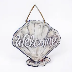 Seashell Welcome Door Hanger