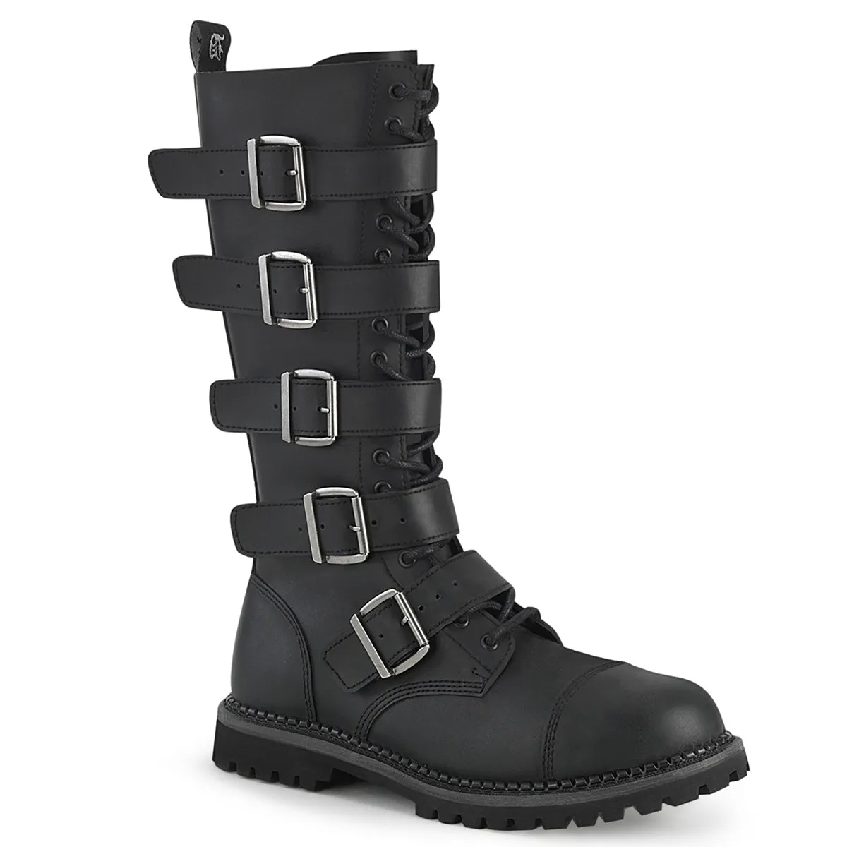 18 Eyelet RIOT-18BK Black Pu