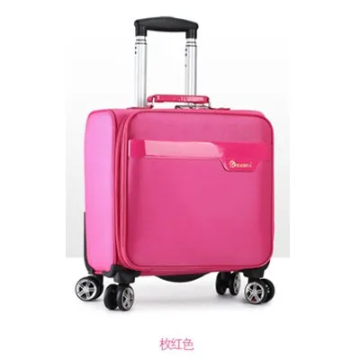 18"Trolley Case,Female Flight Attendant Boarding The Chassis,Universal Wheel Cross Section