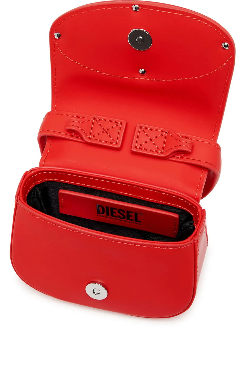 1DR XS 1DR Xs-Iconic mini bag in matte leather Fiery Red