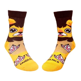 A Happy Lion Sock (Ages 3-7) from the Sock Panda