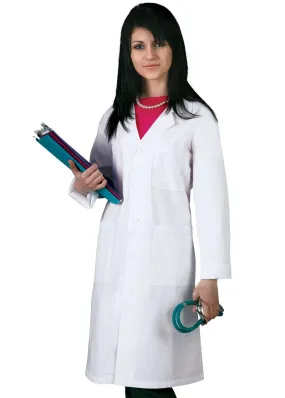 Adar Universal 39" Unisex Supertwill Midriff Lab Coat