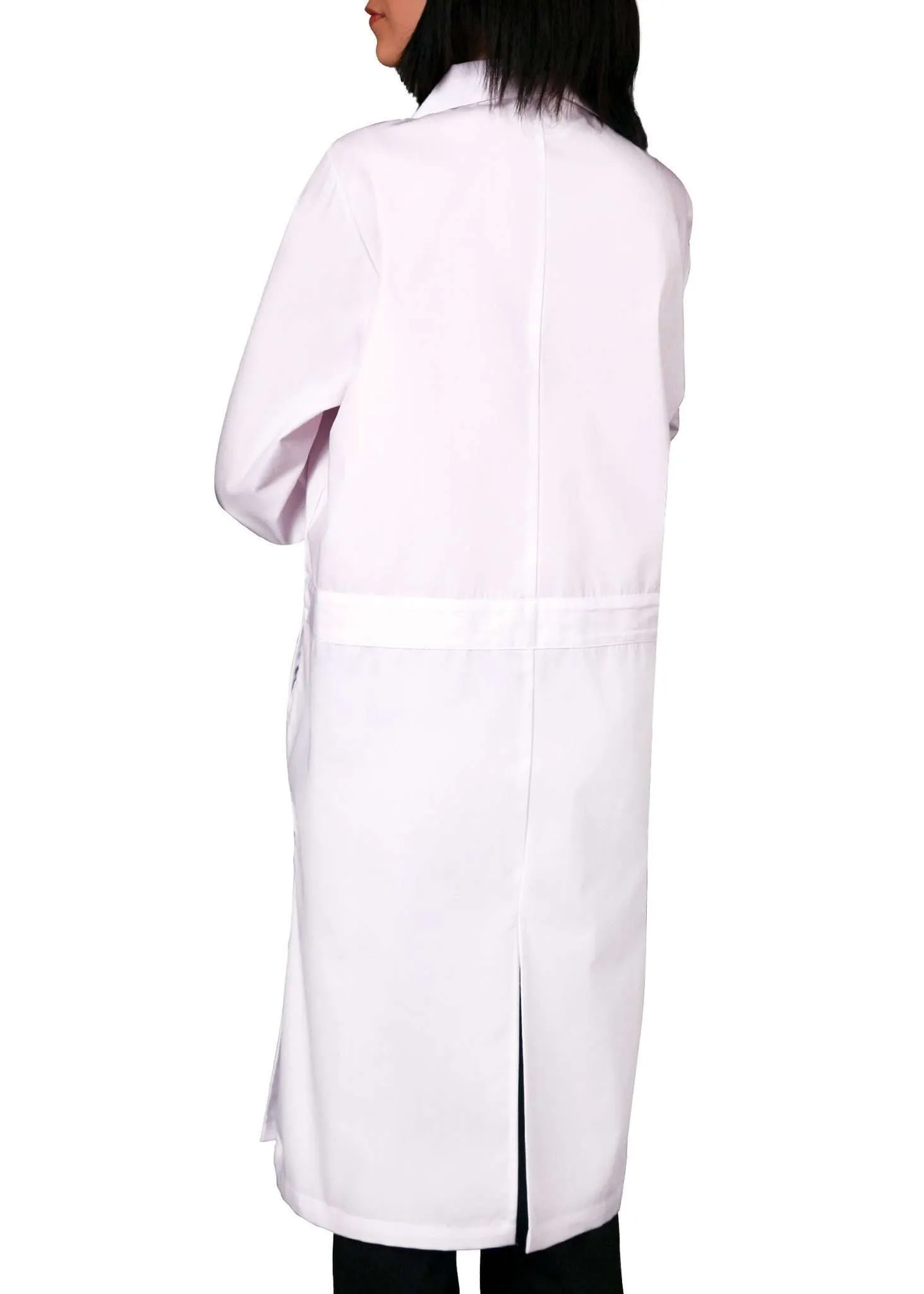 Adar Universal 39" Unisex Supertwill Midriff Lab Coat