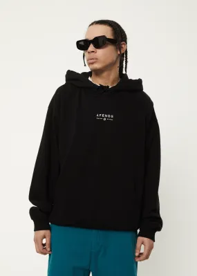 AFENDS Mens Calico - Hoodie - Black