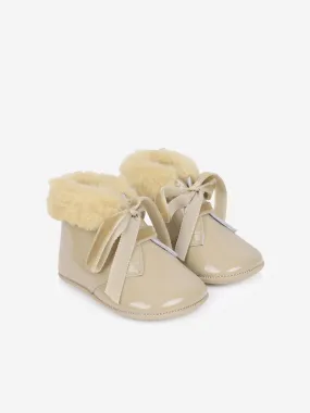 Andanines Baby Patent Pre Walker Booties