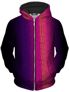 Ascension Warm Colors Unisex Zip-Up Hoodie