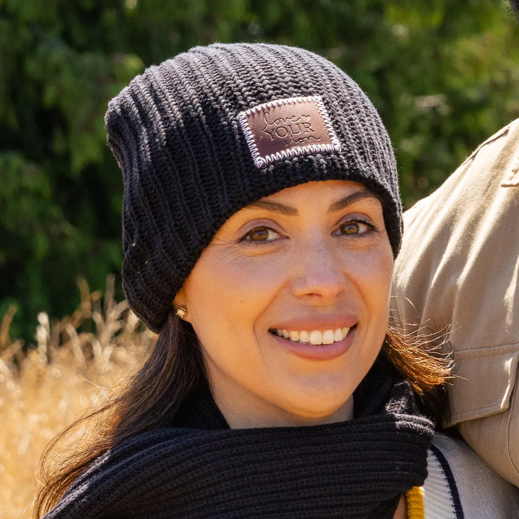 Black Beanie