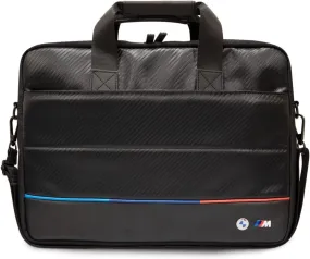 BMW M Series Torba Laptop Bag for 16" Carbon Tricolour Black - BMCB15PUCARTCBK