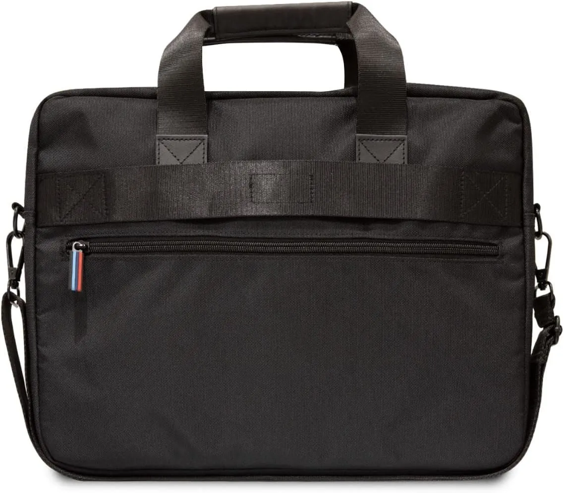 BMW M Series Torba Laptop Bag for 16" Carbon Tricolour Black - BMCB15PUCARTCBK