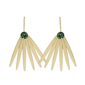 Bold Daisy Dangle Earrings By Aris