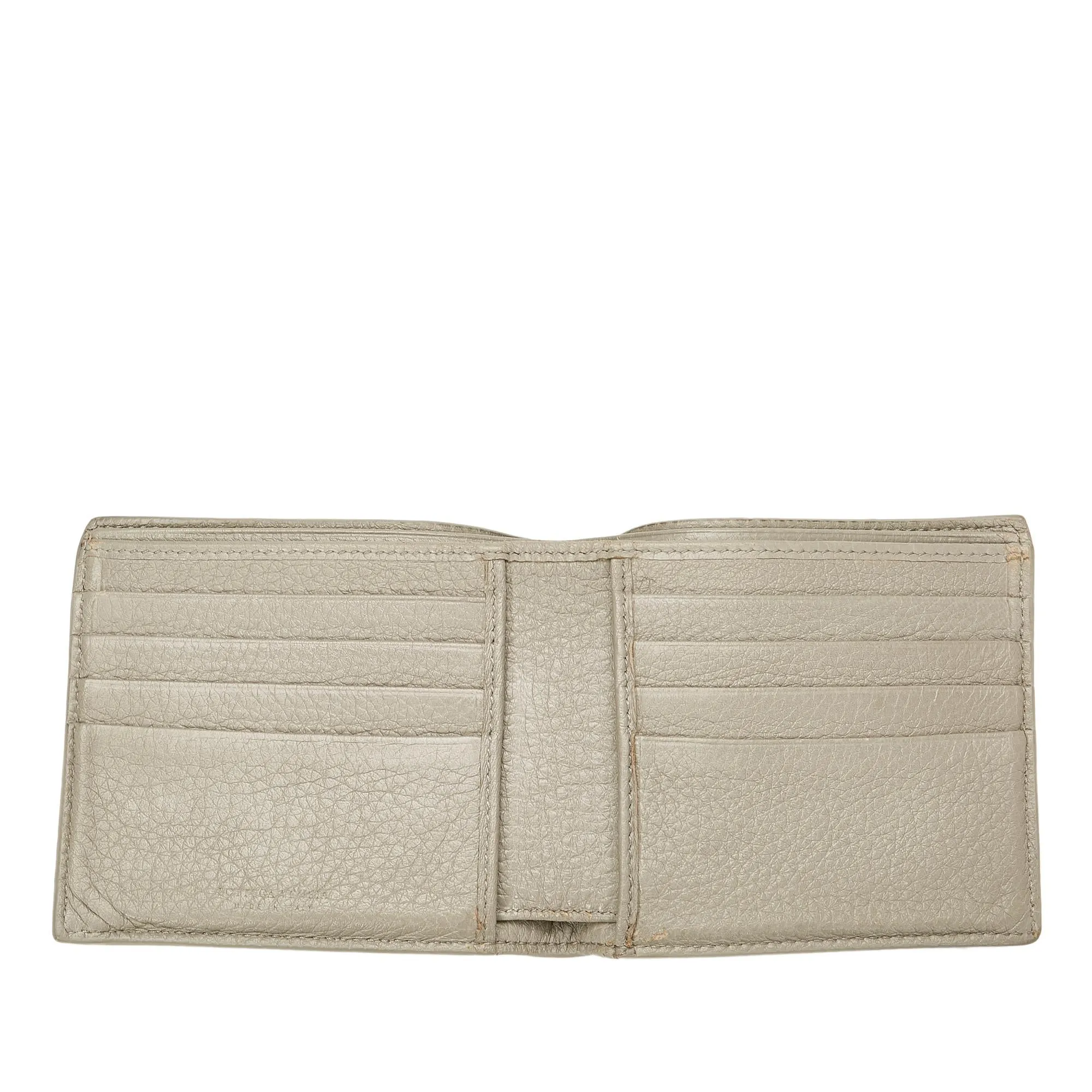 Bottega Veneta Intrecciato Bifold Leather Wallet (SHG-24402)