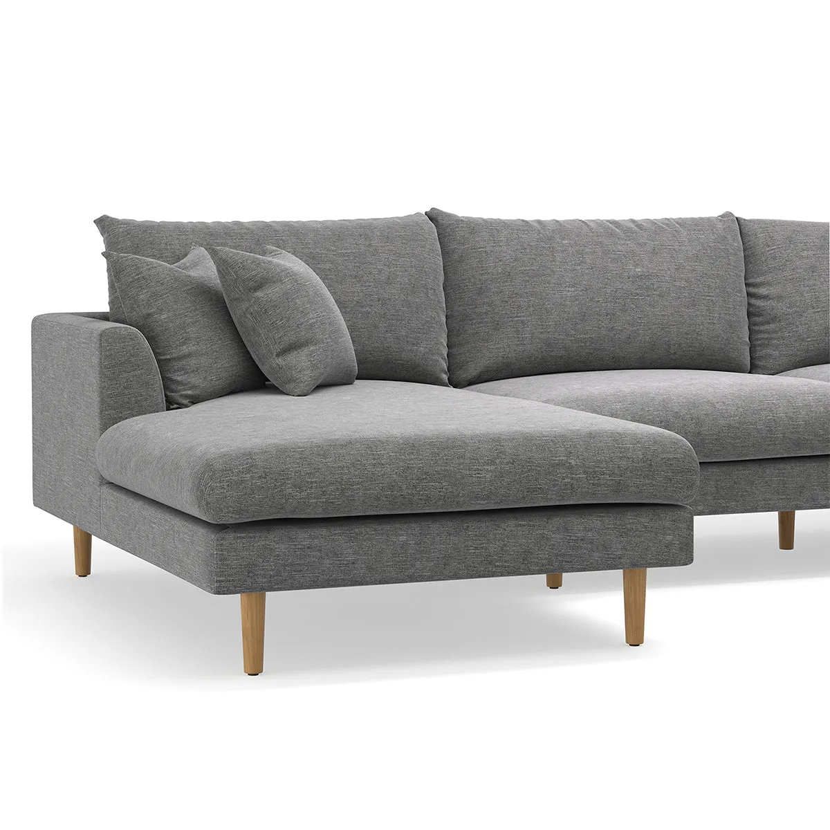 Byron Fabric Modular Sofa & Left Hand Chaise