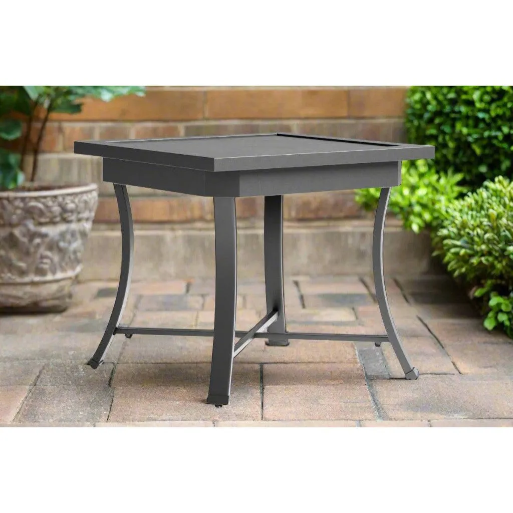 Cannes Gray Outdoor 46" Rectangle Coffee Table