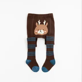 Children's Animal Face Leggings