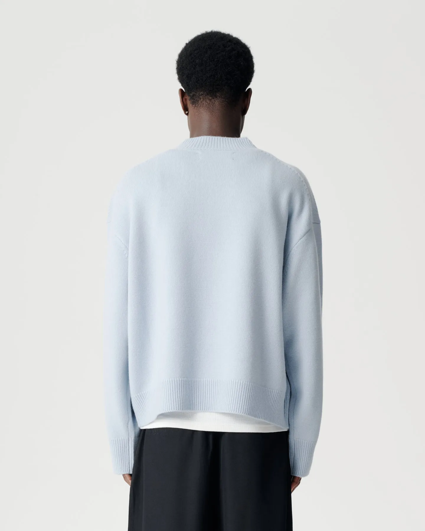 Classic Knit Crew - Ice