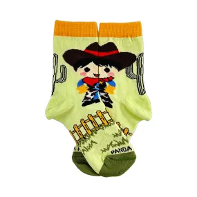 Cowboy / Cowgirl Socks from the Sock Panda (Ages 3-7)