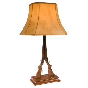 Double Double Barrell Shotgun Lamp