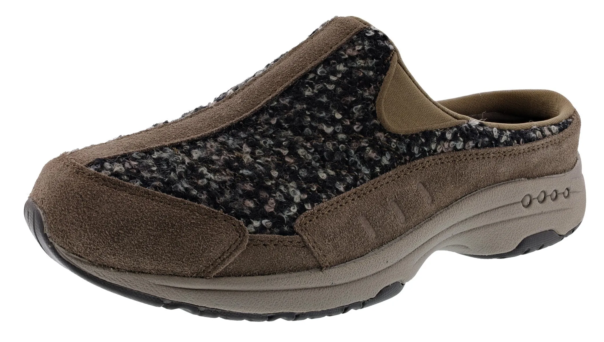 Easy Spirit Women's TravelTime WW Width Classic Mule Clogs