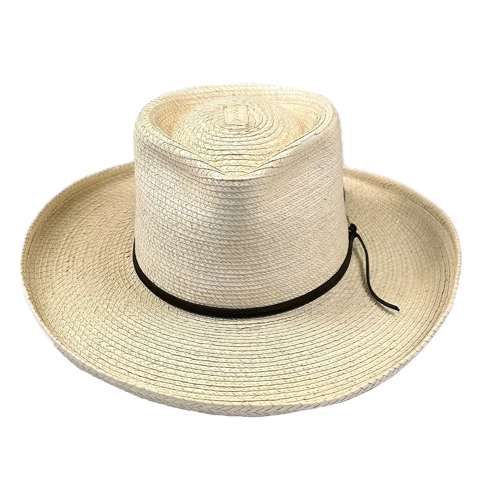 Fine Palm Leaf Straw Western Cowboy Hat