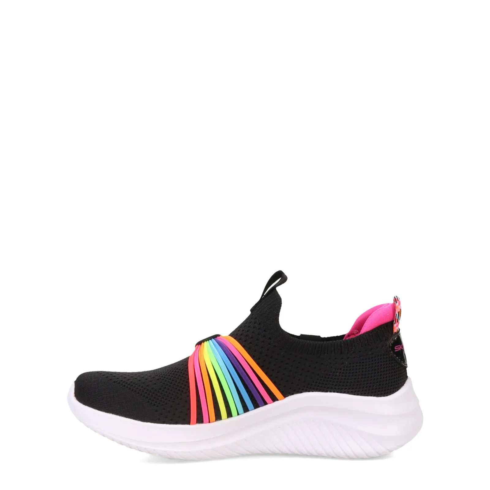 Girl's Skechers, Ultra Flex 3.0 - Rainbow Speed Sneaker â€“ Little Kid