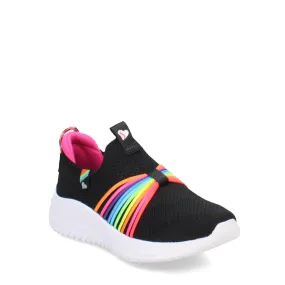 Girl's Skechers, Ultra Flex 3.0 - Rainbow Speed Sneaker â€“ Little Kid