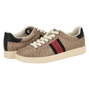 Guess Lomynz Monogram Sneakers Men - BEG