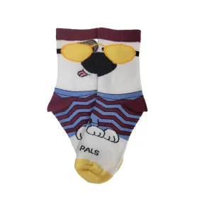 Jonathan the Dog Wearing Sunglasses Socks (Age 5-7)