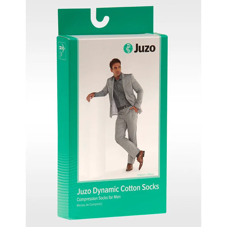 Juzo Men's Dynamic Cotton Knee High 15-20 mmHg