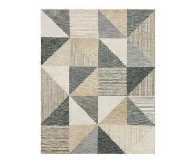 Karastan Bowen Oblique Rug - Tan