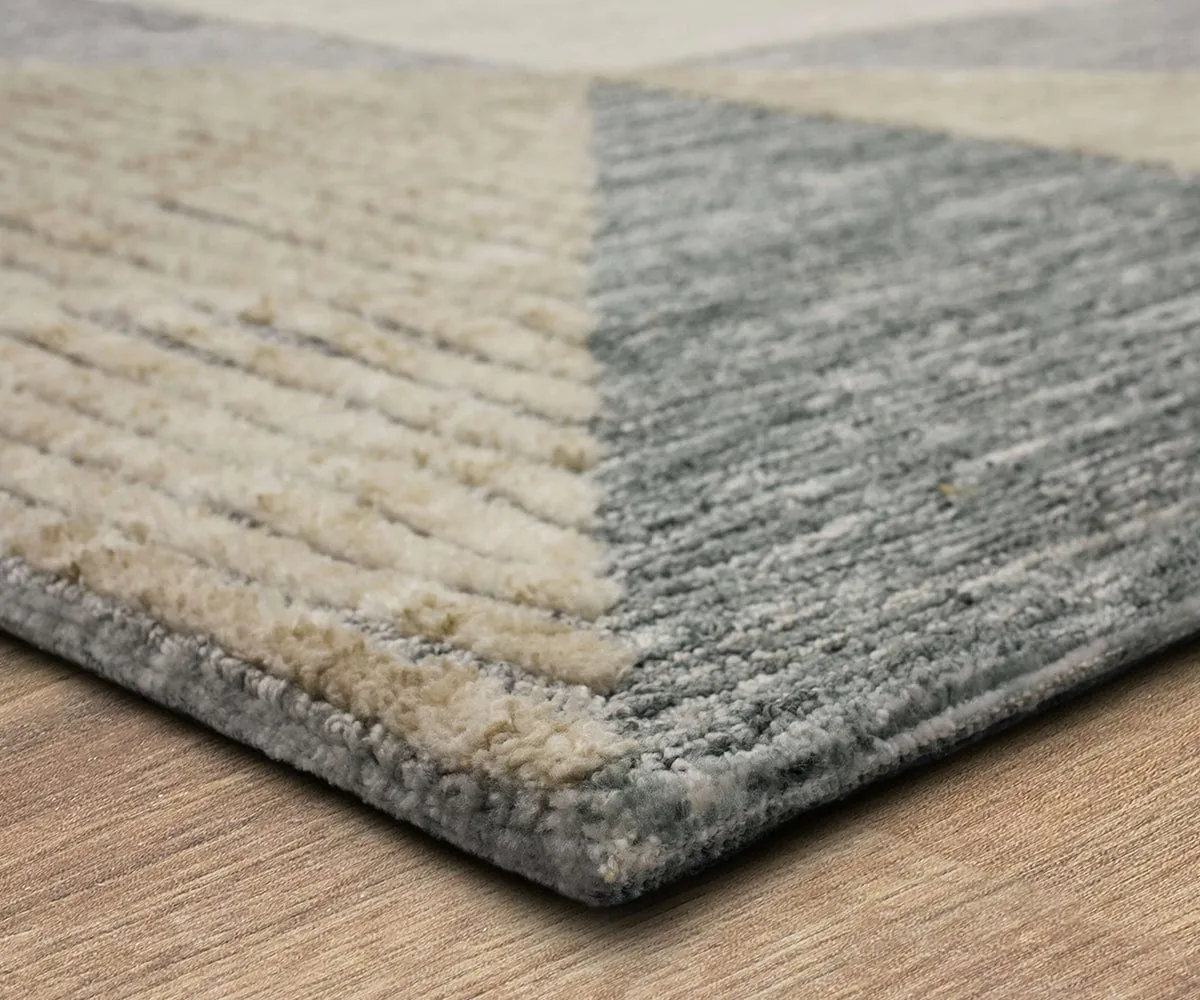 Karastan Bowen Oblique Rug - Tan