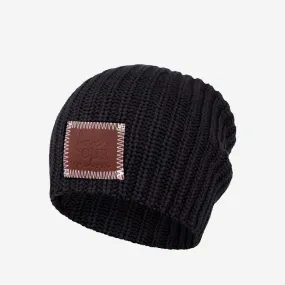 Kids Black Beanie