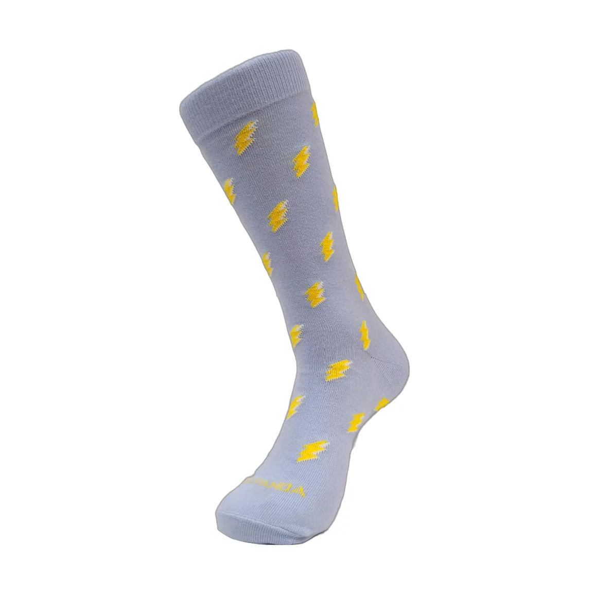 Lightning Bolt Patterned Socks from the Sock Panda (Adult Large - Men's Shoe Sizes 8-12)