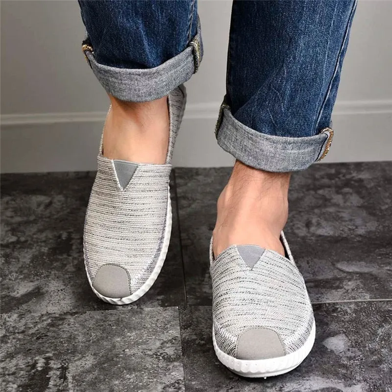 Men's Linen Straw Walking Shoes