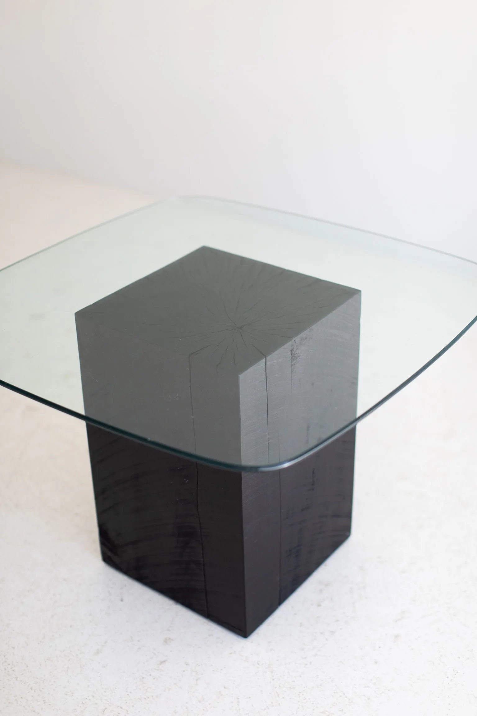 Modern Glass Top Coffee Table - 2421