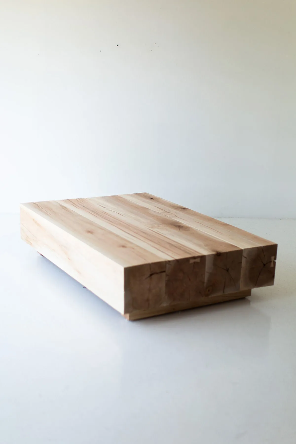 Modern Wood Beam Coffee Table - 1324