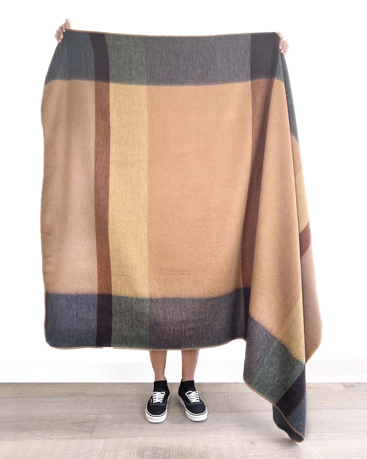 NEW! Alpaca Throw Blanket - Mojave