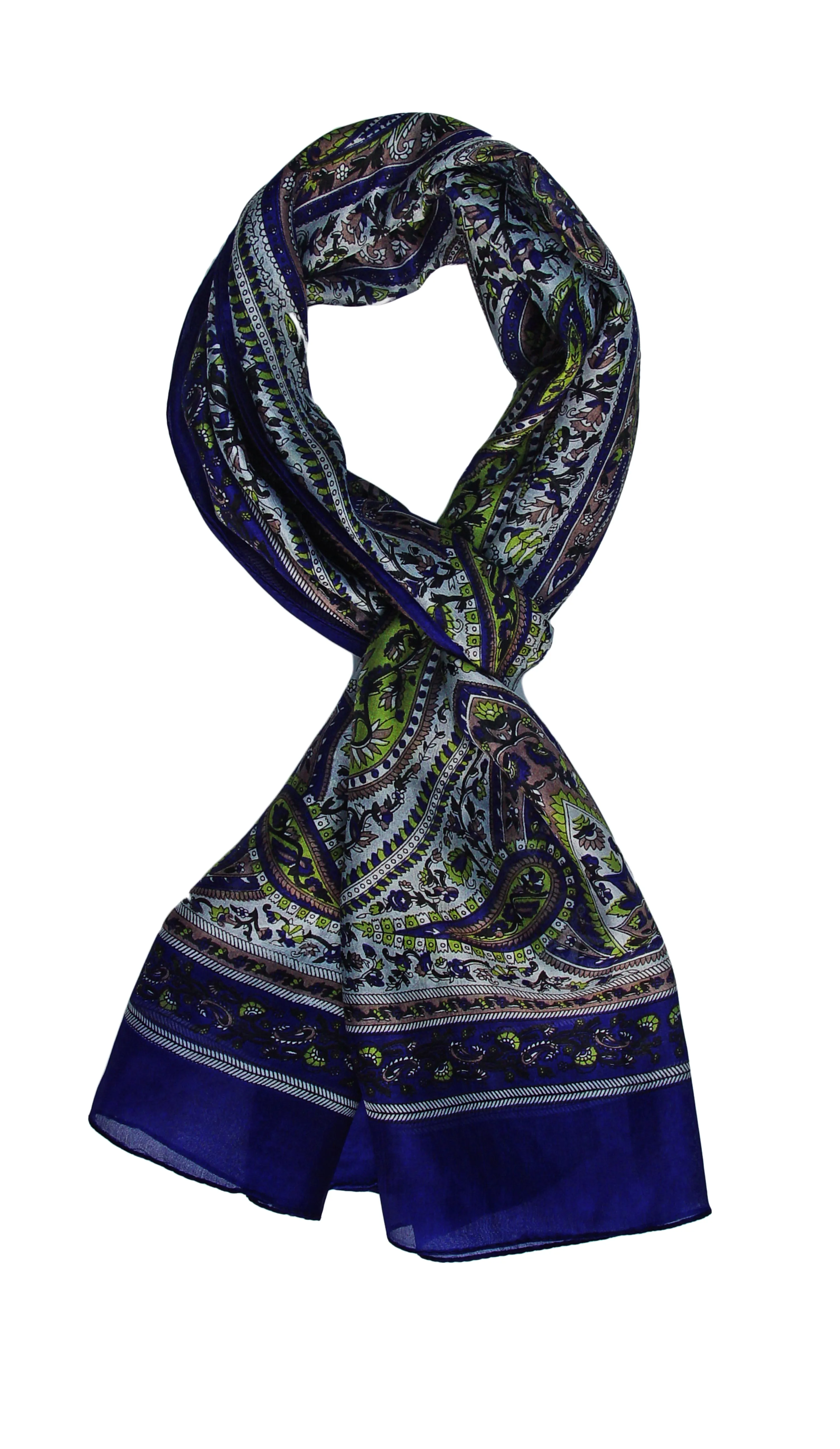 Paisley Silk Printed Scarf