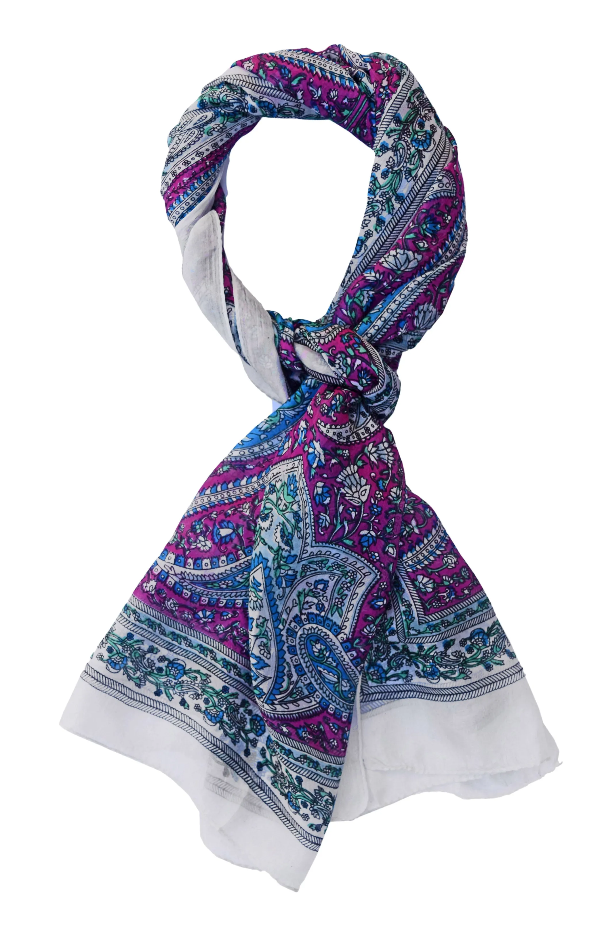 Paisley Silk Printed Scarf