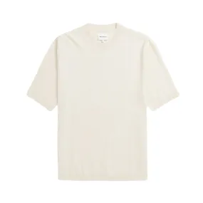 Rhys Cotton Linen T-shirt - Kit White