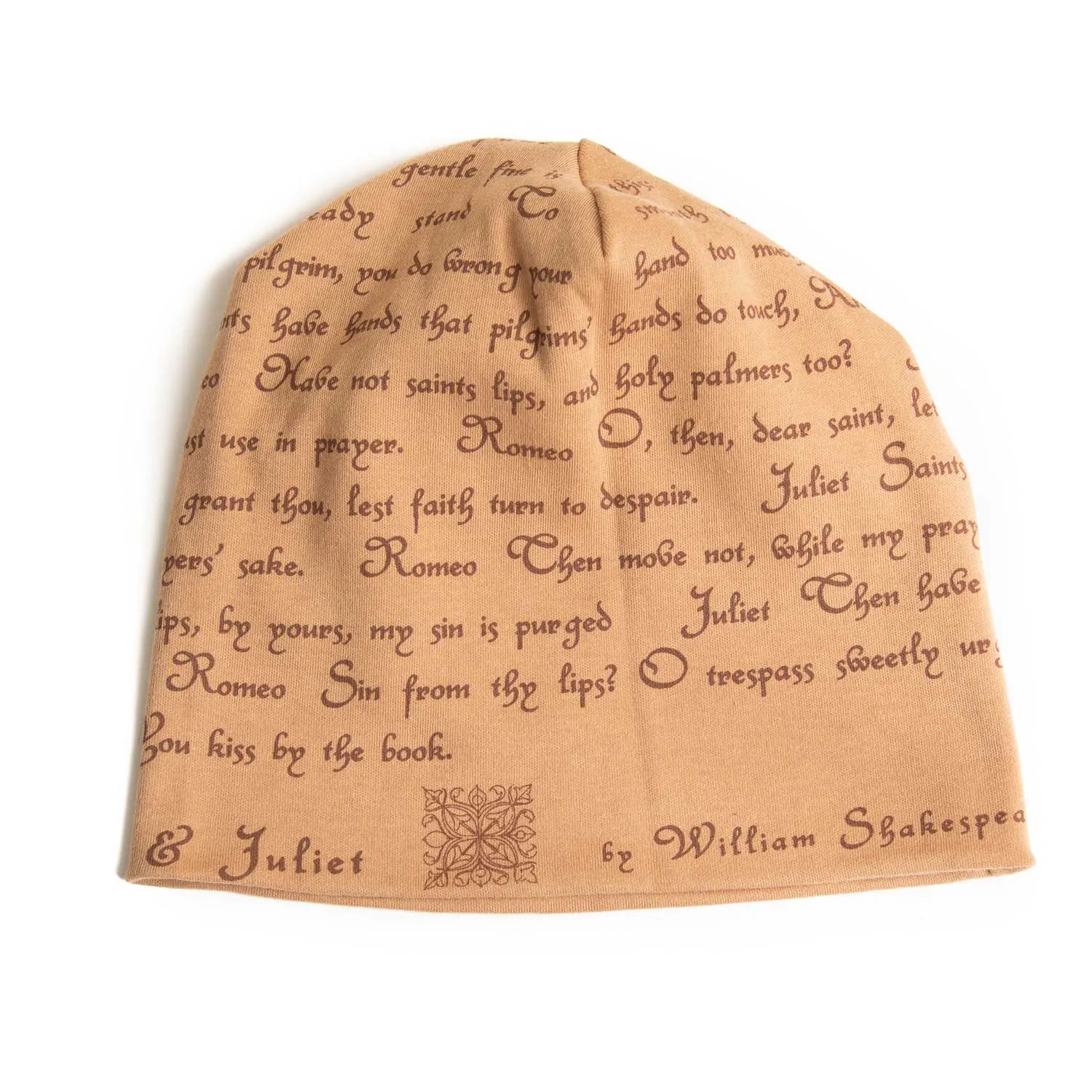 Romeo and Juliet Book Beanie