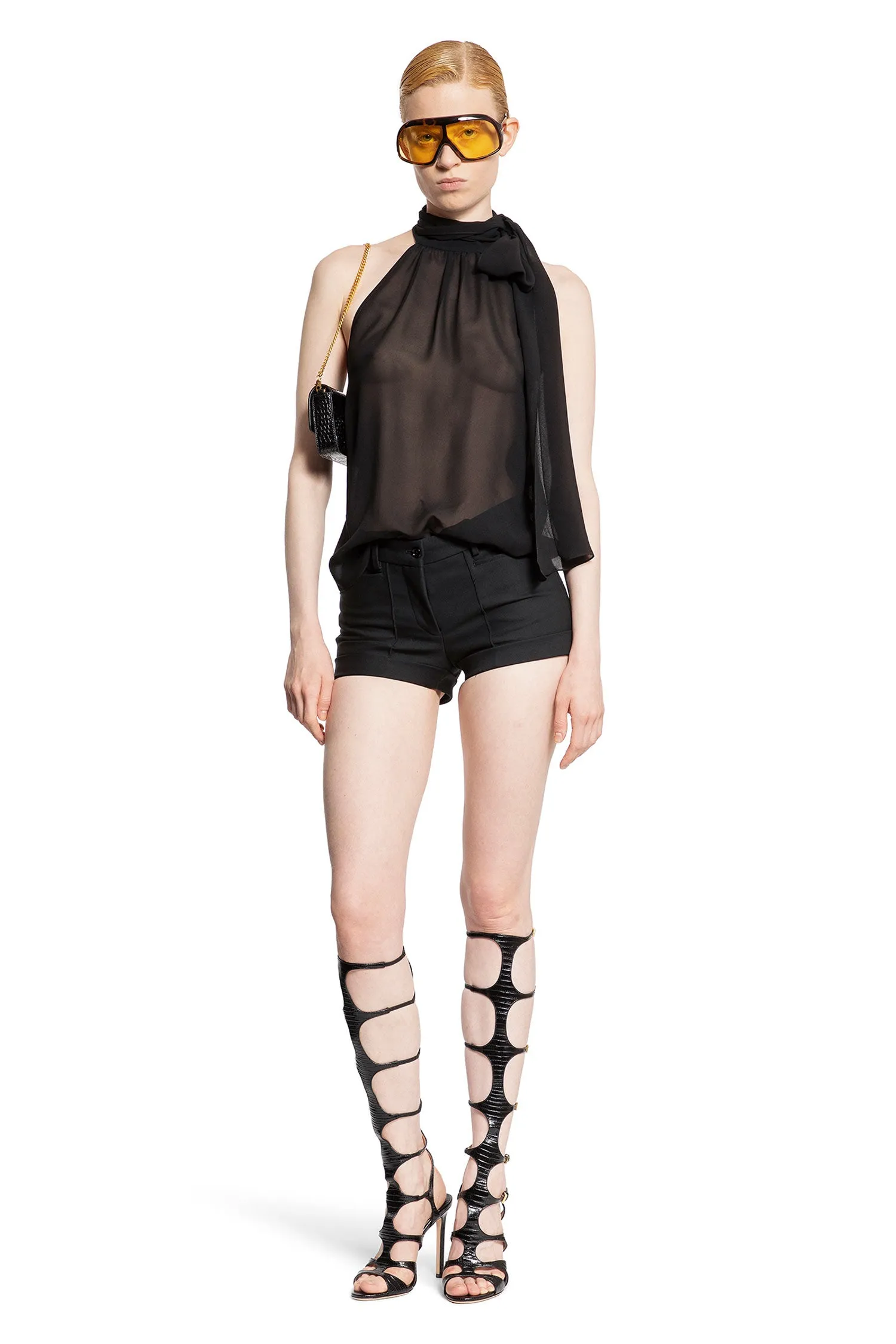 TOM FORD UNISEX BLACK SHORTS