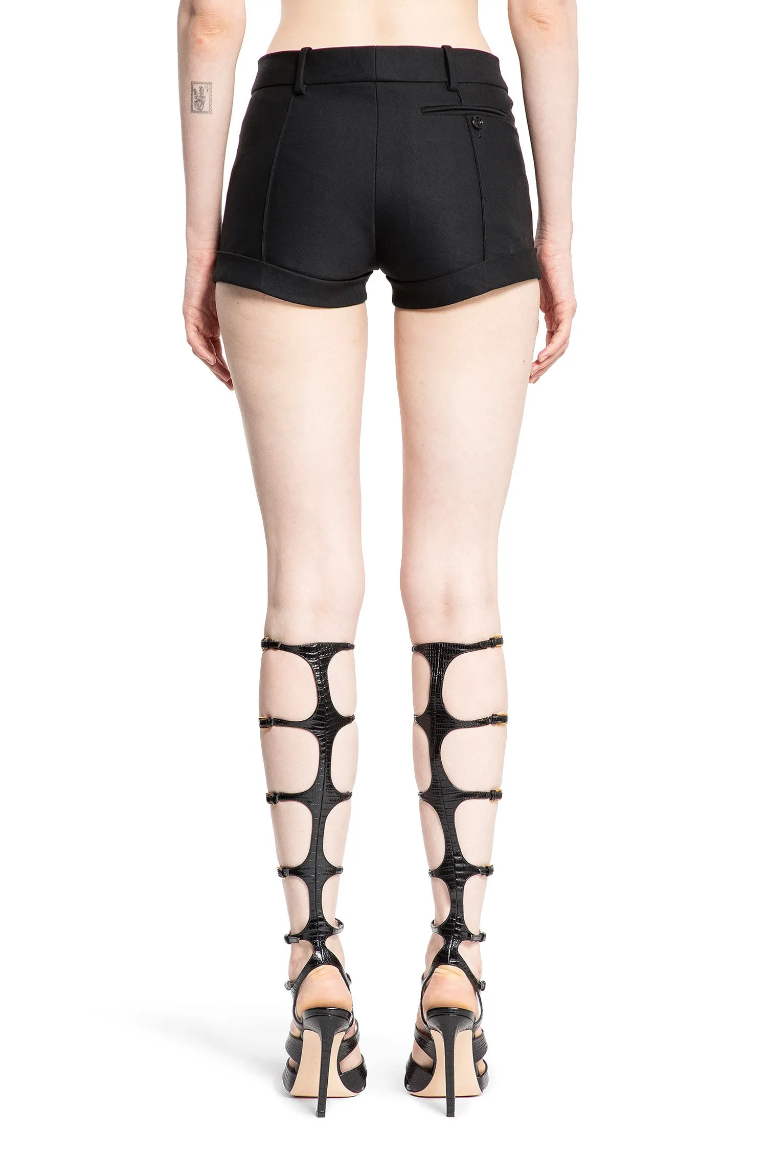 TOM FORD UNISEX BLACK SHORTS