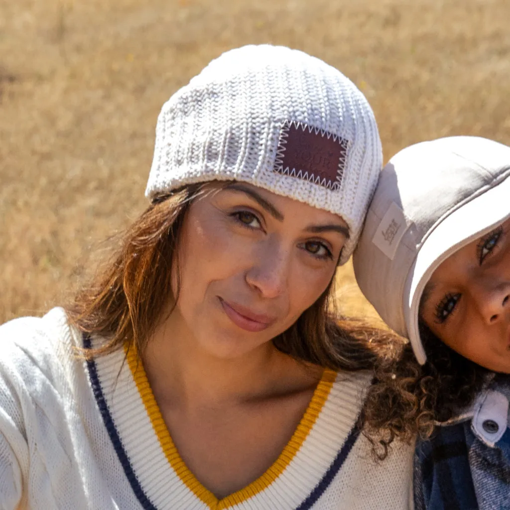 White Speckled Beanie